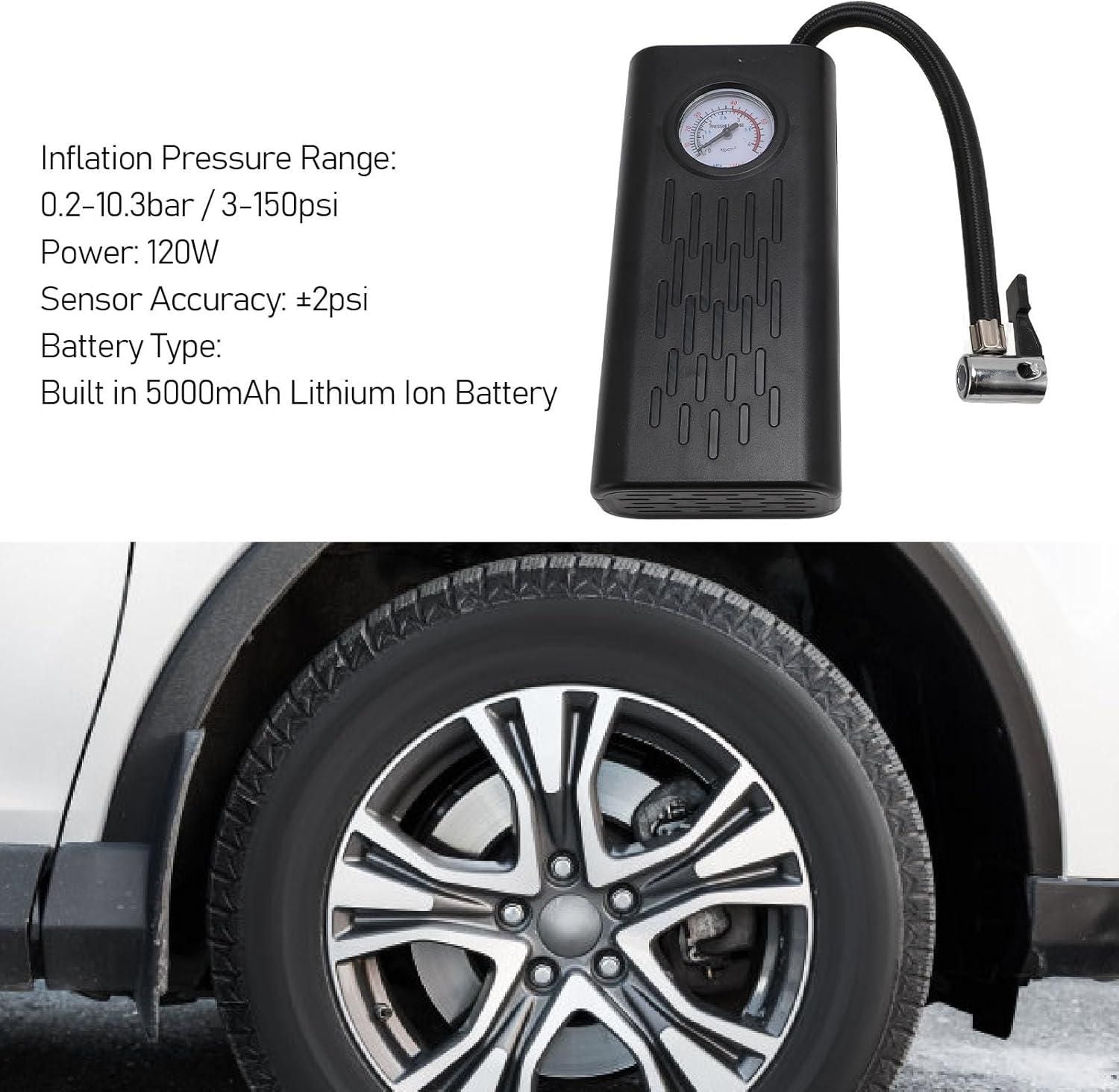 Portable Air Compressor Tire Inflator – Fast, Powerful & On-the-Go