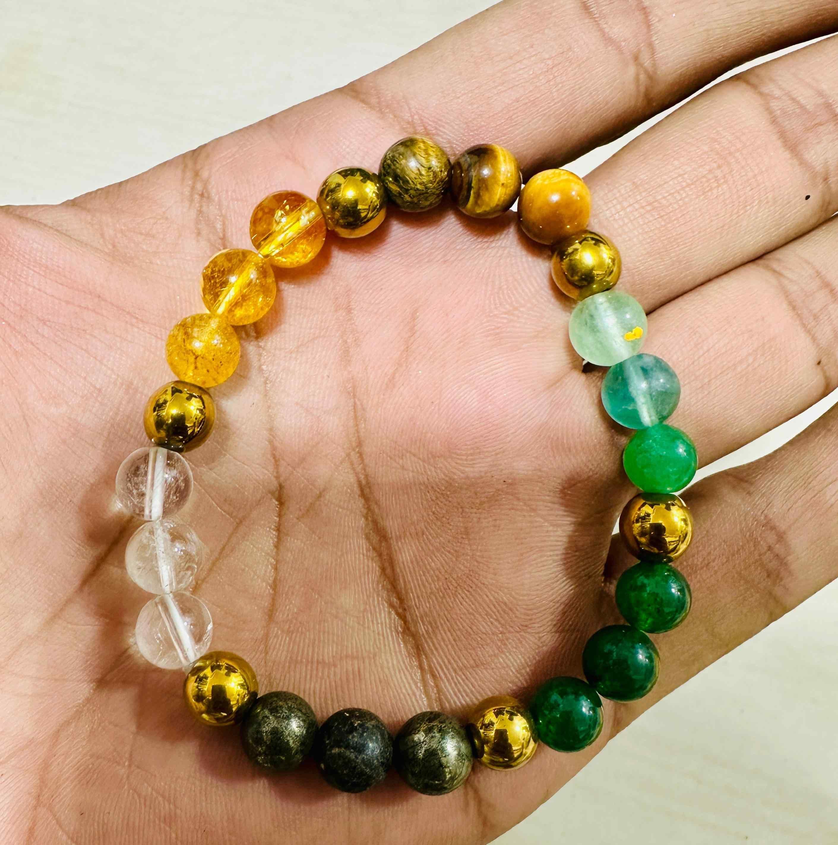 Dhan Yog Elasticated Bracelet-Wear It, Attract Wealth Instantly!