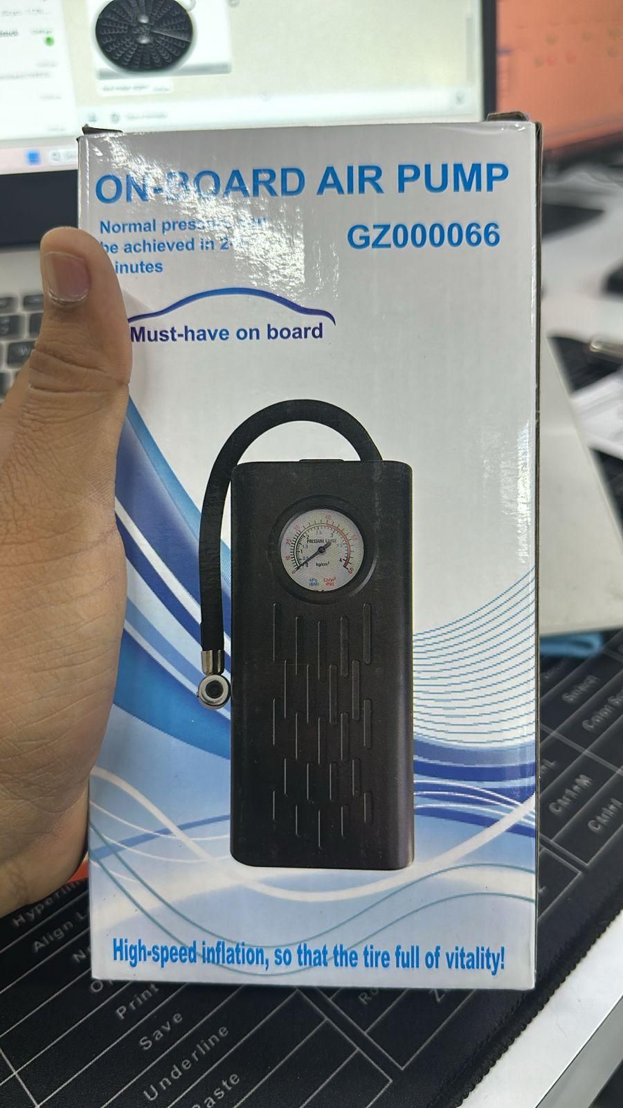 Portable Air Compressor Tire Inflator – Fast, Powerful & On-the-Go