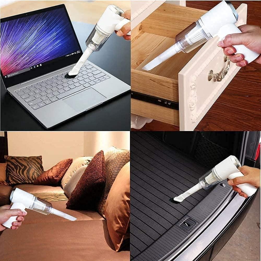 Portable Air Duster Wireless Vacuum Cleaner – 2-in-1 Powerful & Cordless