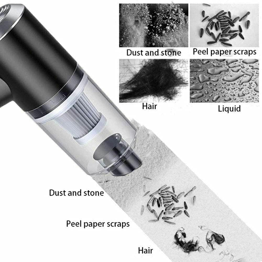 Portable Air Duster Wireless Vacuum Cleaner – 2-in-1 Powerful & Cordless